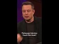 Pertanyaan Interview Favorit Elon Musk!? Ada yang bisa jawab!?