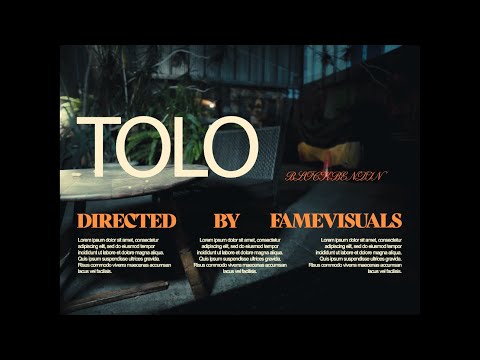 Tolo - Block Bendin (MUSIC VIDEO)
