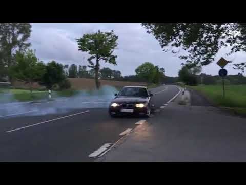 BMW E36 M3 Burnout