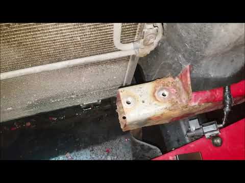 Dodge Dakota radiator support bracket 2005-2011 tie bar
