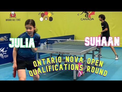 Suhaan GULATI [2292] -Julia Qiulei LIN [934] -Qualifications Round - Ontario Nova Open - 21 May 2023