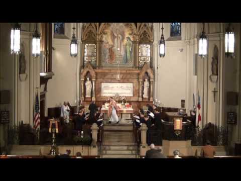 "On Jordan’s bank the Baptist’s cry" @ St. John's Detroit