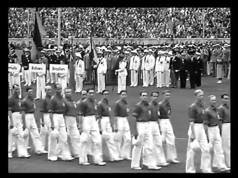 Olympic games Berlin 1936 Opening ceremony
