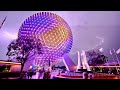 EPCOT 2023 Evening Walk In The Rain In 4K Walt Disney World Orlando Florida May 2023