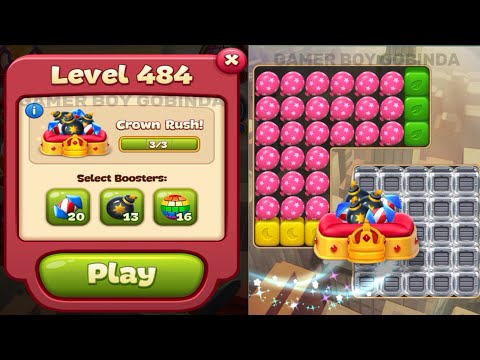 Toon Blast Level 484 #toonblast #gaming #viralgame