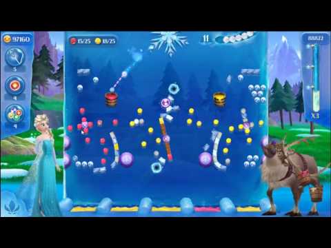 Frozen Free Fall: Icy Shot Level 185 - NO BOOSTERS ☃☃☃