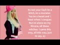 Nicki Minaj - Save Me Lyrics