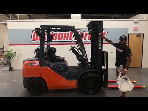 Toyota 8FGU30 6,000lb LP (Propane) #0319 - Forklift for Sale