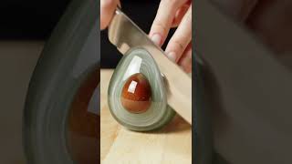 Cutting Glass Avocado ASMR 🥑 #ai #aiart #asmr #glasscutting #satisfying #asmrsounds