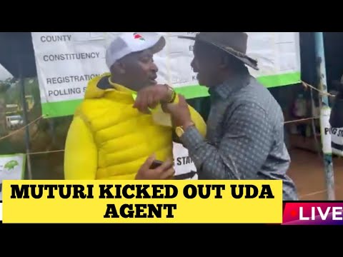 Drama In Mbere North UDA Agent Kicked Out From Polling Station Bribing Voters