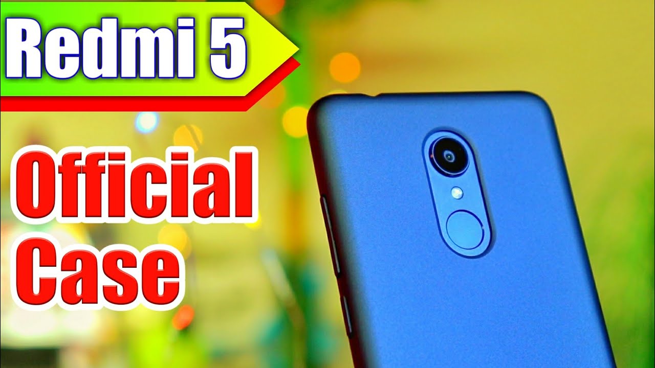 Xiaomi Redmi 5 Case and Cover!