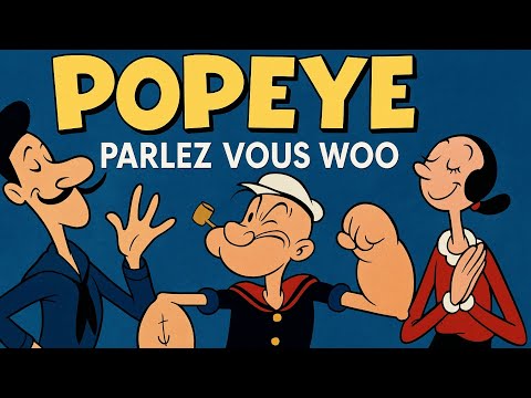 Popeye | Parlez Vous Woo | 1956 | Animation | Comedy