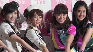 AKB48、E-girls／新世代トークアプリ ｢755｣ CM発表会