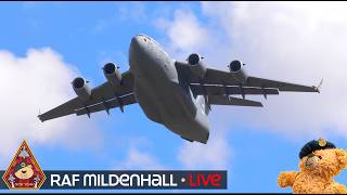 LIVE USAF HEAVYWEIGHT ACTION C-5 SUPER GALAXY, KC-135 & CV-22 OSPREY • RAF MILDENHALL 25.08.26