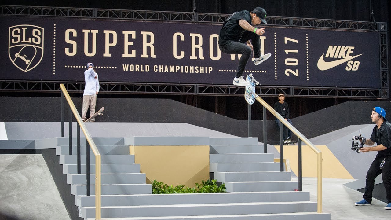 Nyjah Huston comenta su victoria en la SLS Super Crown 2017