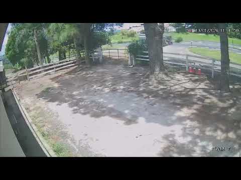 Vídeo mostra tombamento de caminhão na PR-151 entre PG e Carambeí