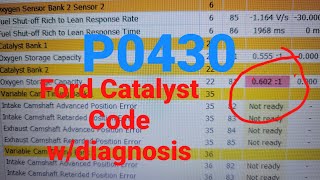 P0430 Diagnostic on my 2013 Ford Taurus/ Interceptor with FORscan