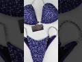 Candylicious Purple Blue Bikini Competition Suit (B151)