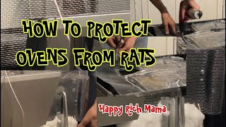HOW TO PROTECT OVENS FROM RATS