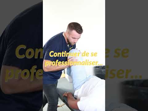 Les étudiants d'Ostéobio en stage externe d'ostéopathie à l'EFREI 2023