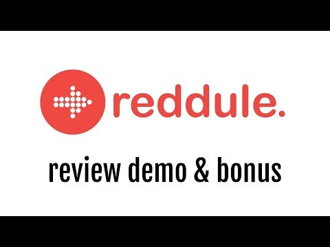 Reddule Review Demo Bonus - All In One Reddit Automation Software + Training Video