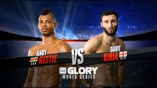 GLORY 14 Zagreb - Lightweight Title Fight, Davit Kiria vs. Andy Ristie (Full Video)