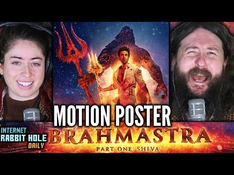 BRAHMĀSTRA Part One: Shiva | Official Motion Poster | Ranbir Kapoor | Ayan Mukerji | REACTION!