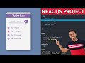 Building A Todo List App Project In ReactJS From Scratch In Hindi In 2020