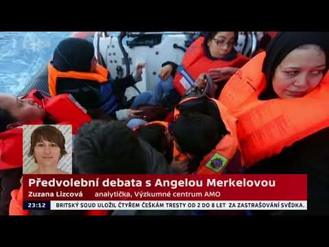 Předvolební debata s Angelou Merkelovou