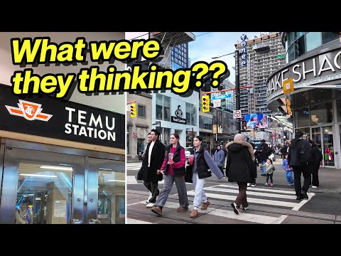 Dundas Station's New Name… Seriously? | TMU Toronto Walk (Nov 2025)