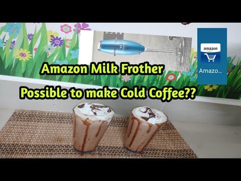 Amazon Milk Frother: Is it possible to make Cold Coffee ?