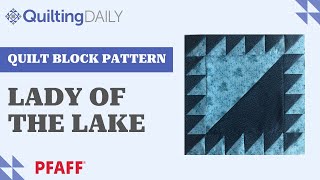 Free Quilt Block Patterns_Lady of the Lake