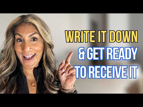 Write It Down And The Universe Will Bring It To You