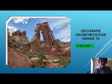 GEOGRAFIE GRAAD 10: 21 Mei 2020 - periode 6 (21106)
