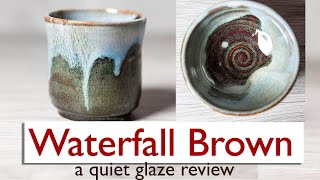 Pottery Glaze Waterfall Brown