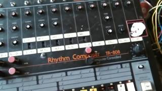 DJ HVAD on modified TR-808