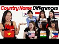 American Was Shocked By Country Name Differences By 6 Different Asian Languages