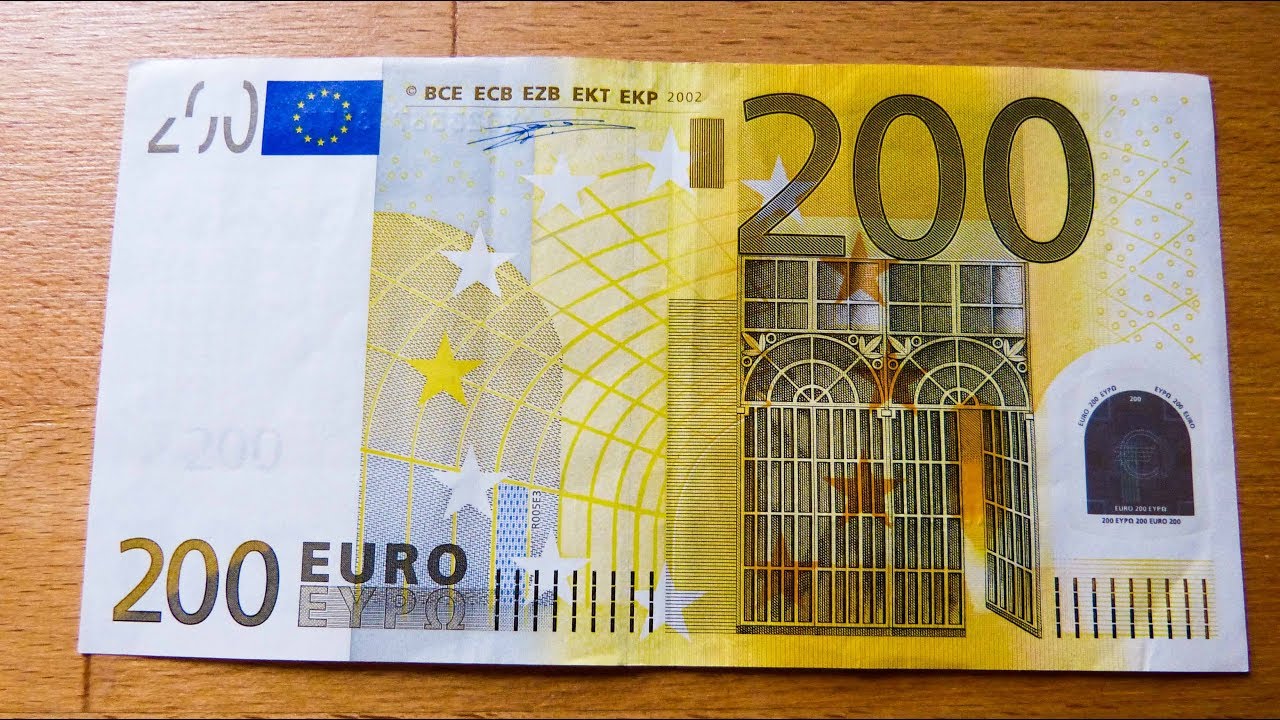 Are old 200 euro notes still valid? More REF