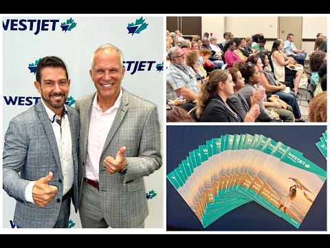 WestJet Travel Trade Expo 2022 at the International Centre in Mississauga, ON