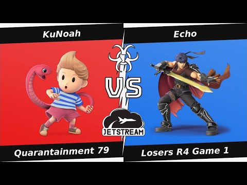 Quarantainment 79 Losers R4 Game 1 - KuNoah (Lucas) Vs Echo (Ike) - SSBU