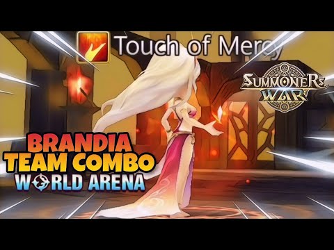 Brandia Team Combo in World Arena - Summoners War