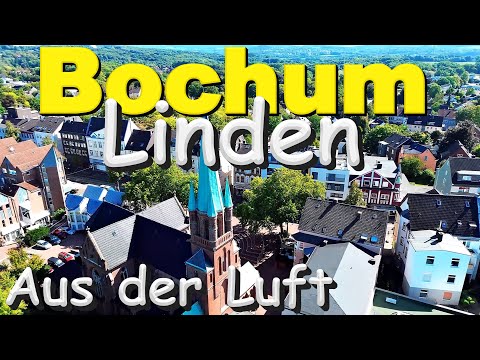 Bochum Linden Eine Hommage an "Rosanna Arte e Poesia"🥰 Amazing Footage❤️Aus der Luft Germany🇩🇪 👍