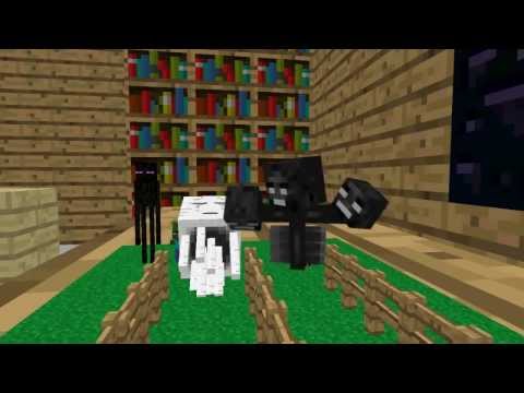 Monster School Acrobatics minecraft animacion HD
