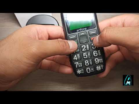 Senjorų telefonas Artfone C1+ (LT, LV, EE, RU) video