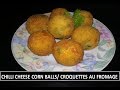 Croquettes au fromage | Chilli Cheese Corn Balls| Cheese starter | Mauritius | TheTriosKitchen
