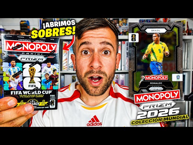 Vídeo relacionado con Monopoly Panini Prizm: Copa Mundial de la FIFA, Caja de Cartas de coleccionables | Estrellas Actuales y Leyendas de la Copa Mundial DE LA FIFA | Regalos para los Fans del fútbol