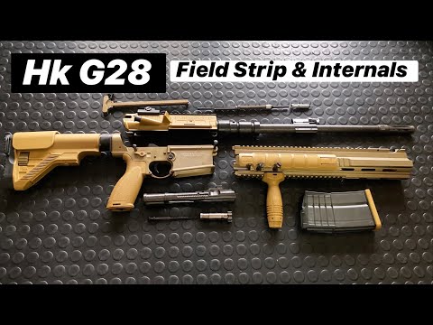 A look inside the 416's big brother: Hk G28 Field Strip
