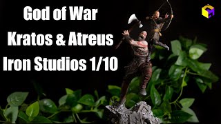 God Of War , Kratos y Atreus .