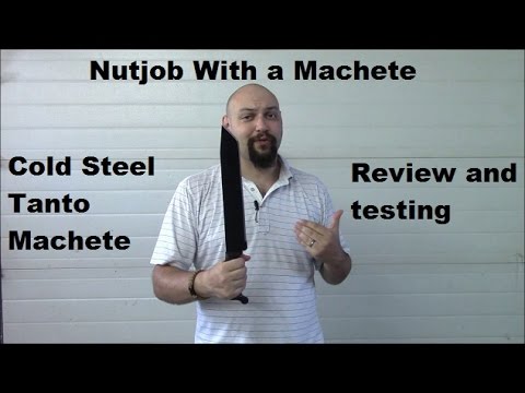 Cold Steel Tanto Machete - 97BTMZ - Full review and testing