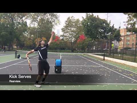 Flat, Kick, Slice Serve practice #2 (11/04/22)